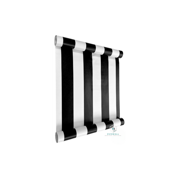 EVOTX Sripe - Black & White - L