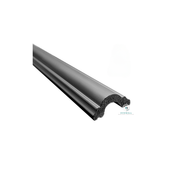 EVOS Border - Black Curved - L